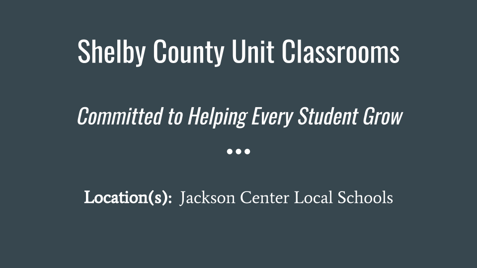 Shelby County Unit - Slide 1